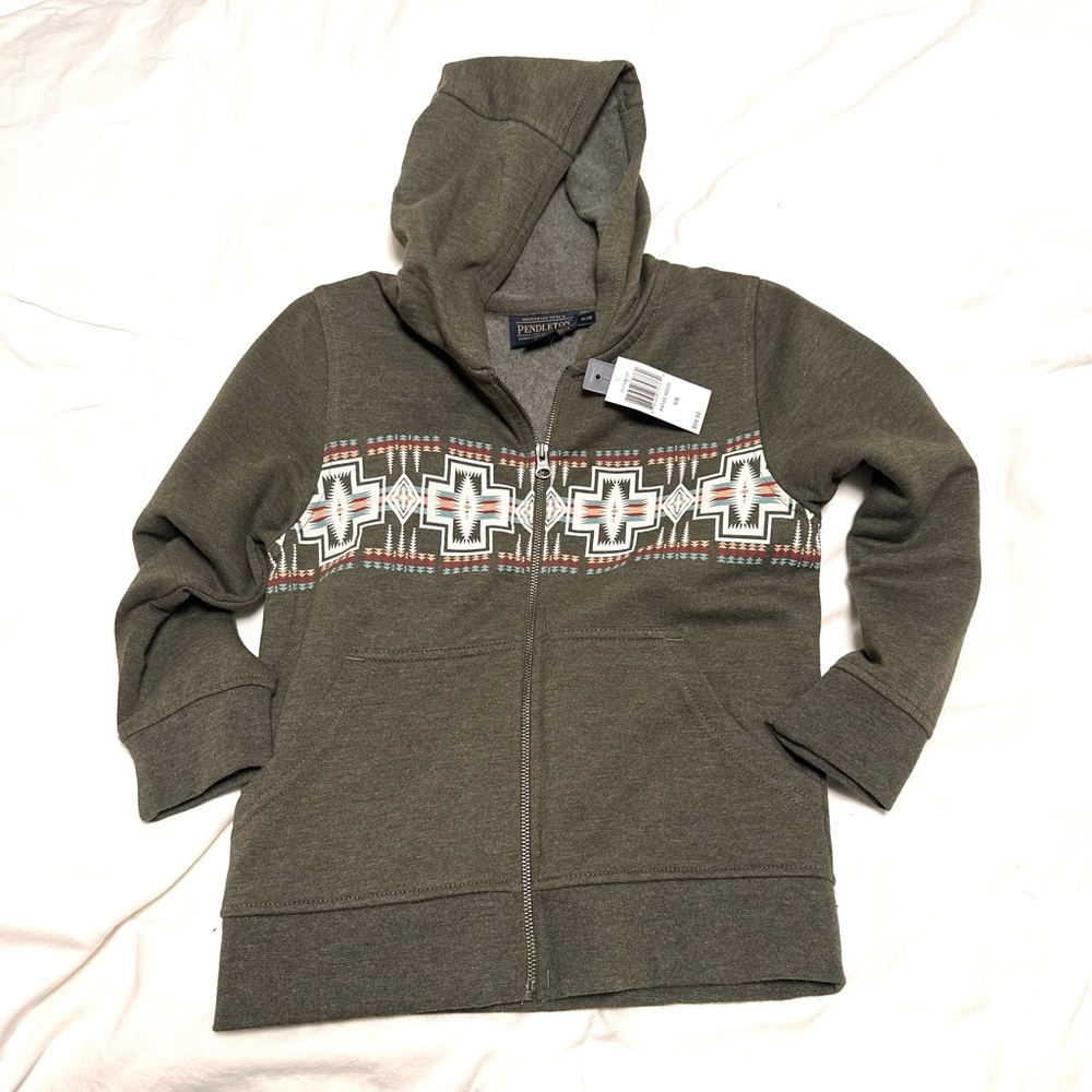 NWT kids Pendleton zip up hoodie